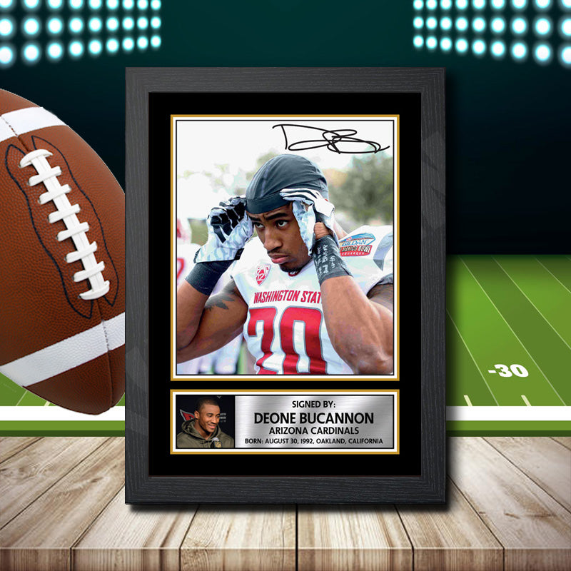 Deone Bucannon 2 – Printed Signature NFL Star Print – Deone Bucannon 2