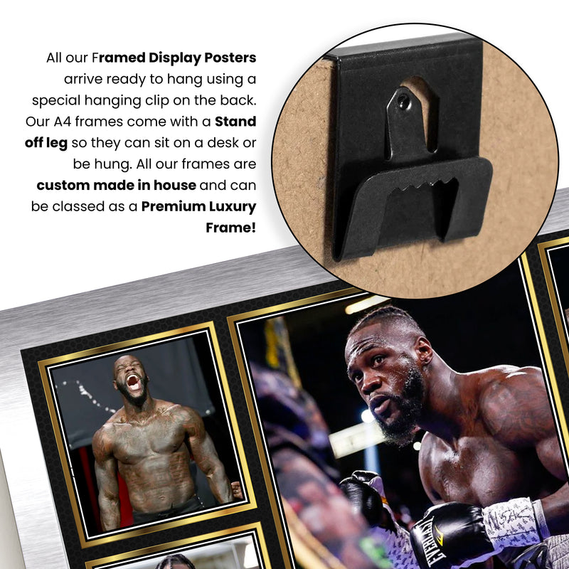 Deontay Wilder Boxing Champion - Signed Autographed Boxing Star Print