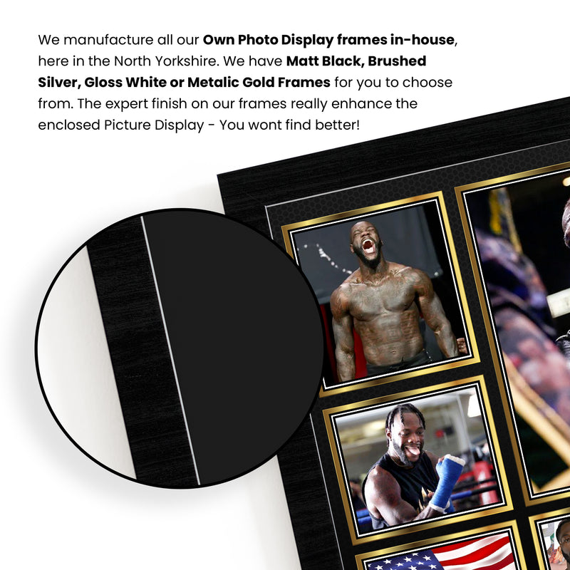 Deontay Wilder Boxing Champion - Signed Autographed Boxing Star Print