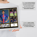 Desire Doue Limited Edition Signed Football Poster Print