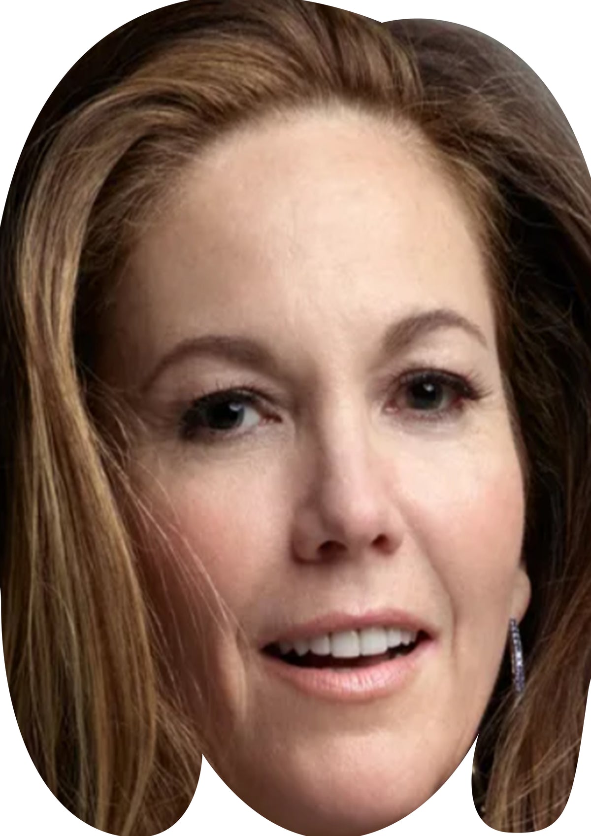 Diane Lane Face Mask – Fancy Dress Cardboard Costume Mask – Diane Lane Face Mask