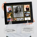 Diane Keaton Actors Framed Autographed Print - Limited Edition Autograph Fan Gift – Collectible Memorabilia Merchandise