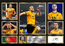 Diogo Jota Wolves Tribute Poster Print – Wolverhampton Wanderers Legend Wall Art – Multiple Sizes & Frame Options – Football Memorabilia Gift