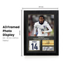 Djed Spence England Signed Poster Print – England National Football Team Wall Art – Djed Spence Signature Style Football Poster – Soccer Fan Gift Decor