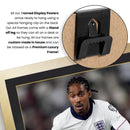 Djed Spence England Signed Poster Print – England National Football Team Wall Art – Djed Spence Signature Style Football Poster – Soccer Fan Gift Decor