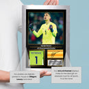 Djordje Petrovic Printed Signed Poster – AFC Bournemouth & Serbia Goalkeeper Tribute Wall Art with Jersey & Bio Plaque – Premier League Football Memorabilia for Fans & Collectors