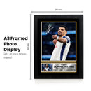 Dominic Solanke Tottenham Hotspur F.C. Poster Print – Signed Autograph Style Football Wall Art  – Framed or Unframed – Gift for Fans