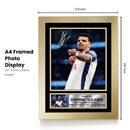 Dominic Solanke Tottenham Hotspur F.C. Poster Print – Signed Autograph Style Football Wall Art  – Framed or Unframed – Gift for Fans