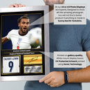 Dominic Calvert-Lewin England Signed Poster Print – England National Football Team Wall Art – Dominic Calvert-Lewin Signature Style Football Poster – Soccer Fan Gift Decor