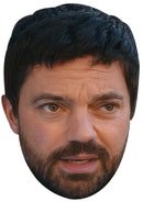 Dominic Cooper 2025 Celebrity Face Mask Fancy Dress Cardboard Costume Mask