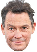 Dominic West Celebrity Face Mask Fancy Dress Cardboard Costume Mask