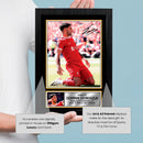 Dominik Szoboszlai Signed Autographed Poster Print – Liverpool FC & Hungary Football Star – Collectible Memorabilia for Fans