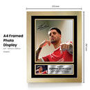 Dominik Szoboszlai Signed Autographed Portrait Poster Print – Hungary & Liverpool F.C. Football Memorabilia – Premium Collectible Wall Art Gift for Fans