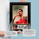 Dominik Szoboszlai Signed Autographed Portrait Poster Print – Hungary & Liverpool F.C. Football Memorabilia – Premium Collectible Wall Art Gift for Fans