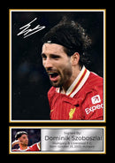 Dominik Szoboszlai Signed Autographed Portrait Poster Print – Hungary & Liverpool F.C. Midfielder – Limited Edition Football Memorabilia