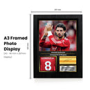 Dominik Szoboszlai Printed Signed Poster – Liverpool FC & Hungary Midfielder Tribute Wall Art with Jersey & Bio Plaque –  Premier League Football Memorabilia for Fans & Collectors
