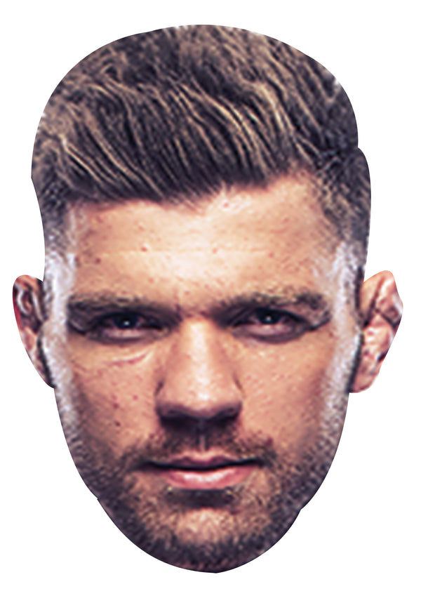Dricus Stillknocks Du Plessis MMA Celebrity Face Mask Fancy Dress Cardboard Costume Mask
