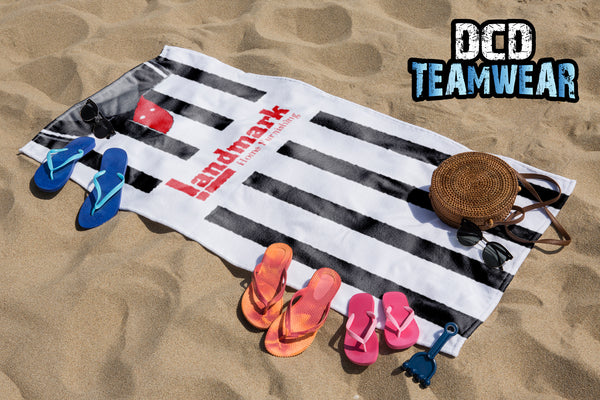 Dunfermline Athletic 1995 Retro Football Lightweight Beach Gym Towel