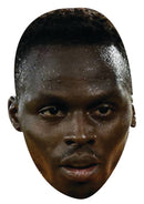 Edouard Mendy Face Mask – Senegal Football Goalkeeper Inspired Card Face Mask, Soccer Fan Party Accessory, Sports Supporter Fancy Dress Prop