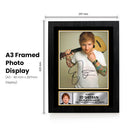 Ed Sheeran Acoustic Portrait Printed Signed Poster Print – Autograph Style Singer Wall Art – Music Memorabilia Collectible Photo