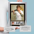 Ed Sheeran Acoustic Portrait Printed Signed Poster Print – Autograph Style Singer Wall Art – Music Memorabilia Collectible Photo