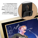 Ed Sheeran Live Concert Printed Signed Poster Print – Autograph Style Singer Wall Art – Pop Music Memorabilia Collectible Photo