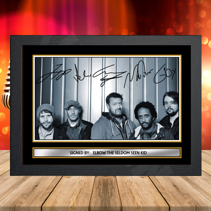 Elbow The Seldom Seen Kid 2 – Printed Signature Music-Landscape Star Print – Elbow The Seldom Seen Kid 2
