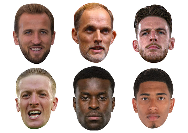 England Football Legends Face Mask