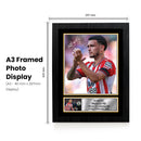 Enzo Le Fee Sunderland Printed Autograph Poster – France Football Star Wall Art – Soccer Memorabilia Gift for Fans