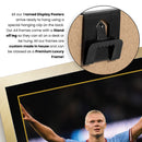 Erling Haaland Manchester City Signed Poster Print – Man City Football Wall Art – Printed Autograph Soccer Memorabilia – Premier League Fan Gift & Bedroom Decor