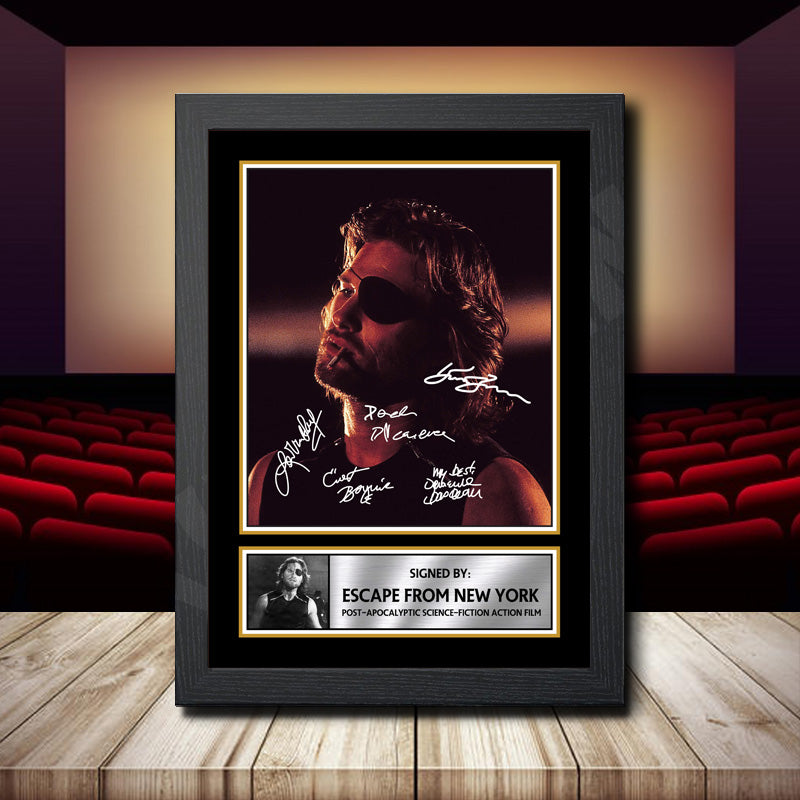 Escape From New York 2 Printed Signature Movie Star Poster Print Framed Wall Art Gift – Escape From New York 2 Printed Signature Movie Star Poster Print