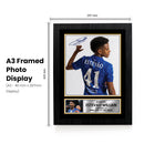 Estevão Willian Chelsea Printed Autograph Poster – Brazil Football Wonderkid Wall Art – Soccer Memorabilia Gift for Fans