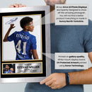 Estevão Willian Chelsea Printed Autograph Poster – Brazil Football Wonderkid Wall Art – Soccer Memorabilia Gift for Fans