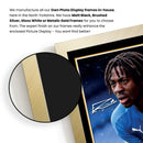 Eberechi Eze Signed Autographed Portrait Poster Print – Crystal Palace F.C. Football Memorabilia Wall Art – Gift for Fans & Collectors