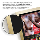 Eberechi Eze Printed Signed Poster – Arsenal FC & England Midfielder Tribute Wall Art with Jersey & Bio Plaque –  Premier League Football Memorabilia for Fans & Collectors