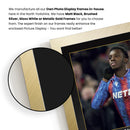 Eddie Nketiah Printed Signed Poster – Arsenal FC & England Striker Tribute Wall Art with Jersey & Bio Plaque – Premier League Football Memorabilia for Fans & Collectors