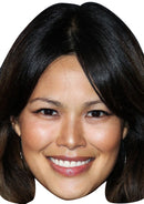 Elaine Tan Celebrity Face Mask Fancy Dress Cardboard Costume Mask