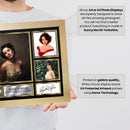 Elizabeth Taylor Actors Framed Autographed Print - Limited Edition Autograph Fan Gift – Collectible Memorabilia Merchandise