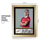 Ella Toone Signed Poster Print – Manchester United Women’s Football Tribute Wall Art with Signature & Player Bio – England Midfielder Memorabilia for Fans & Collector