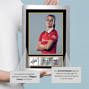 Ella Toone Signed Poster Print – Manchester United Women’s Football Tribute Wall Art with Signature & Player Bio – England Midfielder Memorabilia for Fans & Collector