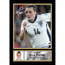 Ella Toone Poster Print – England Women’s Football Star Wall Art  – Framed or Unframed – Gift for Women’s Football Fans