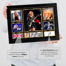 Ellie Goulding Singers Framed Autographed Print - Limited Edition Autograph Fan Gift – Collectible Memorabilia Merchandise