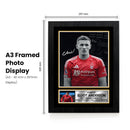 Elliot Anderson Nottingham Forest F.C. Poster Print – Signed Autograph Style Football Wall Art   – Framed or Unframed – Gift for Fans