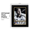 Emile Smith Rowe Fulham F.C. Poster Print – Signed Autograph Style Football Wall Art   – Framed or Unframed – Gift for Fans