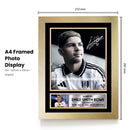 Emile Smith Rowe Fulham F.C. Poster Print – Signed Autograph Style Football Wall Art   – Framed or Unframed – Gift for Fans