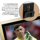 Emiliano Martínez Printed Signed Poster – Aston Villa FC & Argentina Goalkeeper Tribute Wall Art with Jersey & Bio Plaque – Premier League Football Memorabilia for Fans & Collectors