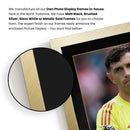 Emiliano Martínez Printed Signed Poster – Aston Villa FC & Argentina Goalkeeper Tribute Wall Art with Jersey & Bio Plaque – Premier League Football Memorabilia for Fans & Collectors