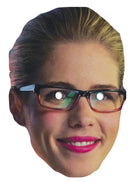 Emily Bett Rickards - Felicity Smoak - The Arrow Celebrity Face Mask Fancy Dress Cardboard Costume Mask