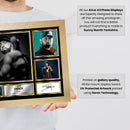 Rappers Eminem Framed Autographed Print - Limited Edition Autograph Fan Gift – Collectible Memorabilia Merchandise