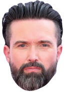Emmett J Celebrity Face Mask Fancy Dress Cardboard Costume Mask